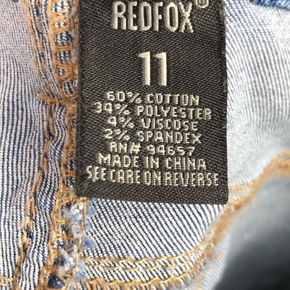 RED fox Distressed denim - Picture 14 of 14